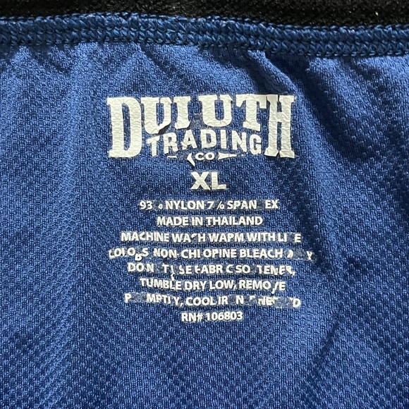 Lot of 2 Pairs Duluth Trading Co. Men’s XL Buck Naked Boxer Briefs Blue Gray - Picture 4 of 6